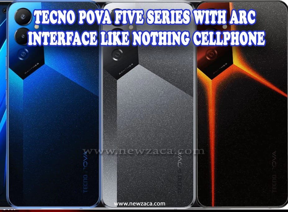 Tecno Pova five series with Arc interface